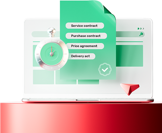 e-contract background